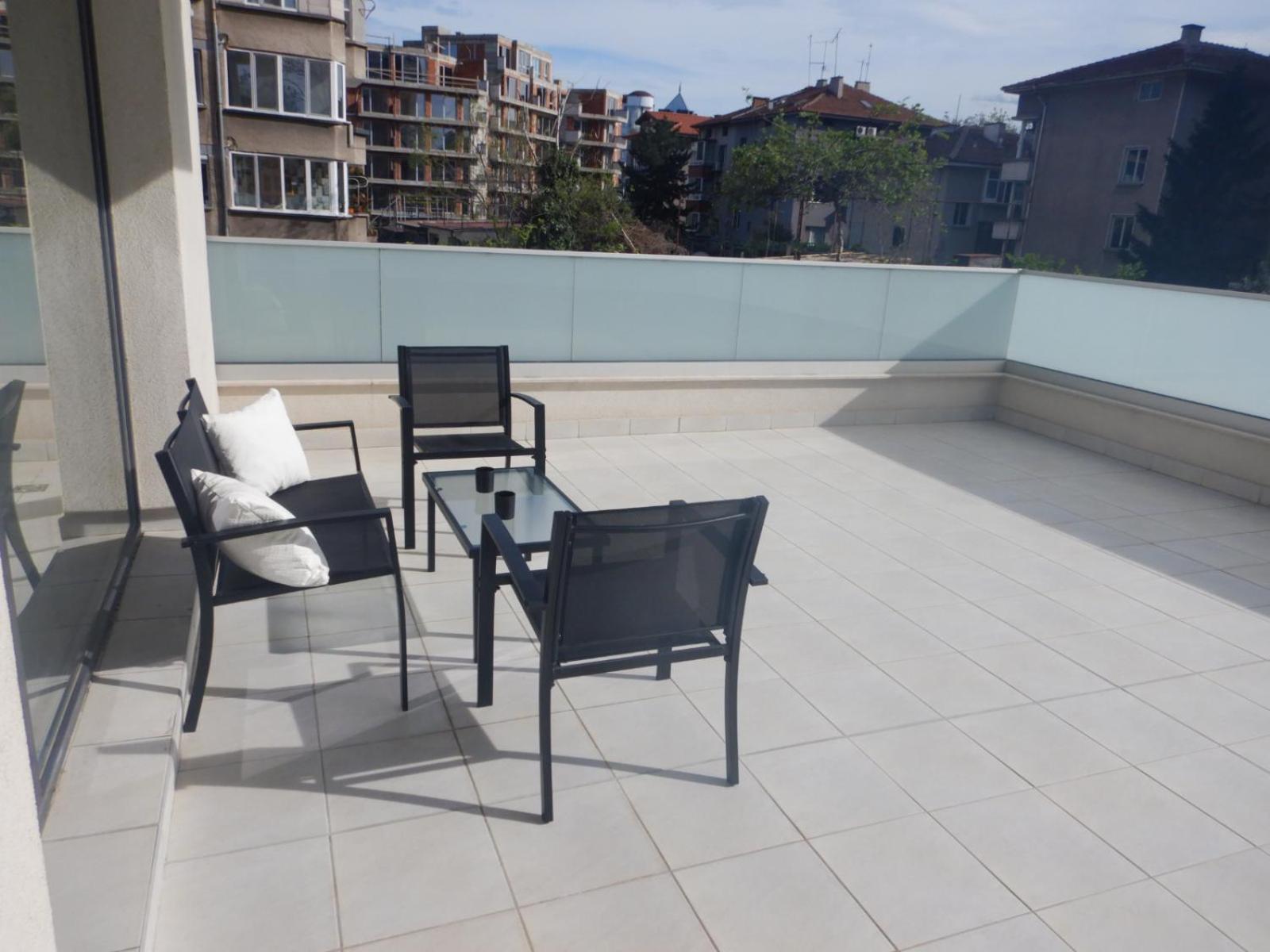 Sunshine Terrace Lägenhet Plovdiv Exteriör bild
